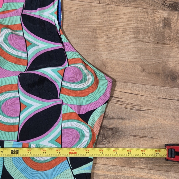 Anthropologie Vibrant Geometric Midi Dress - Picture 5 of 6